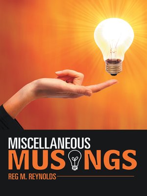 cover image of Miscellaneous Musings
